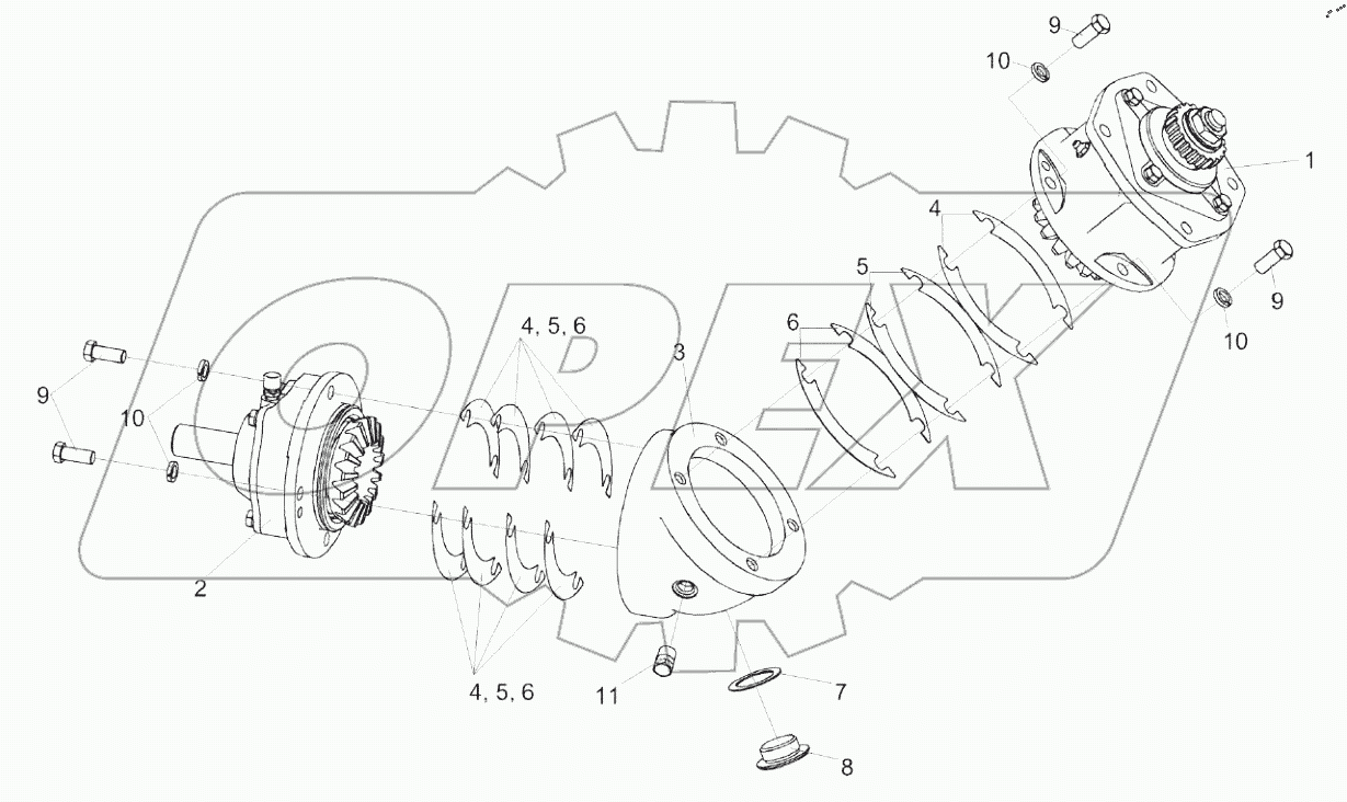  Редуктор КЗК-12-0245000