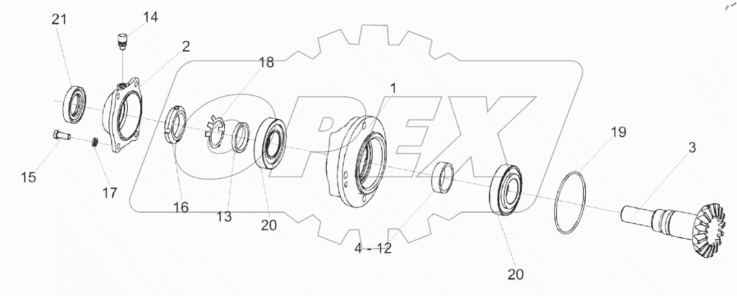  Стакан КЗК-12-0245020