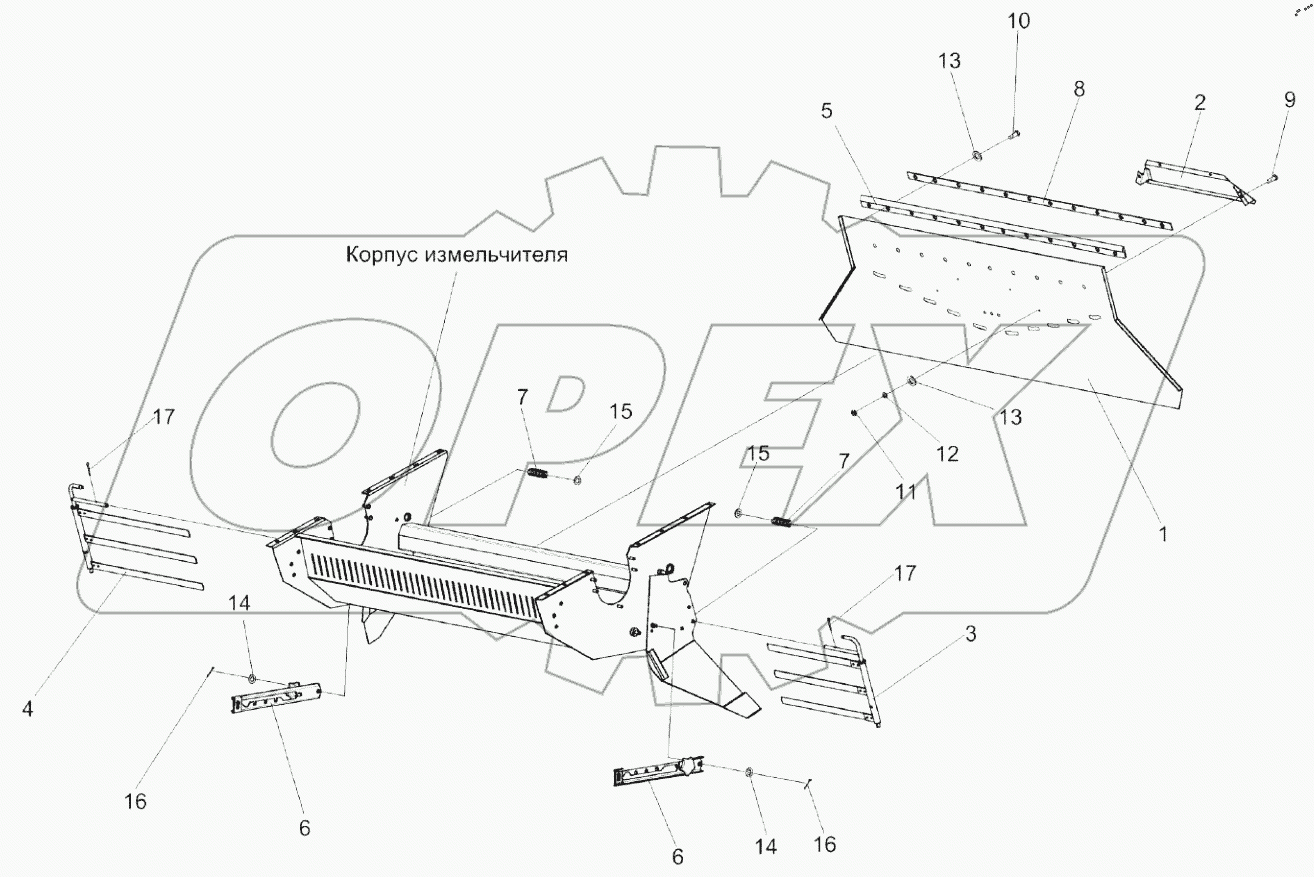  Дефлектор КЗК-12-0290320