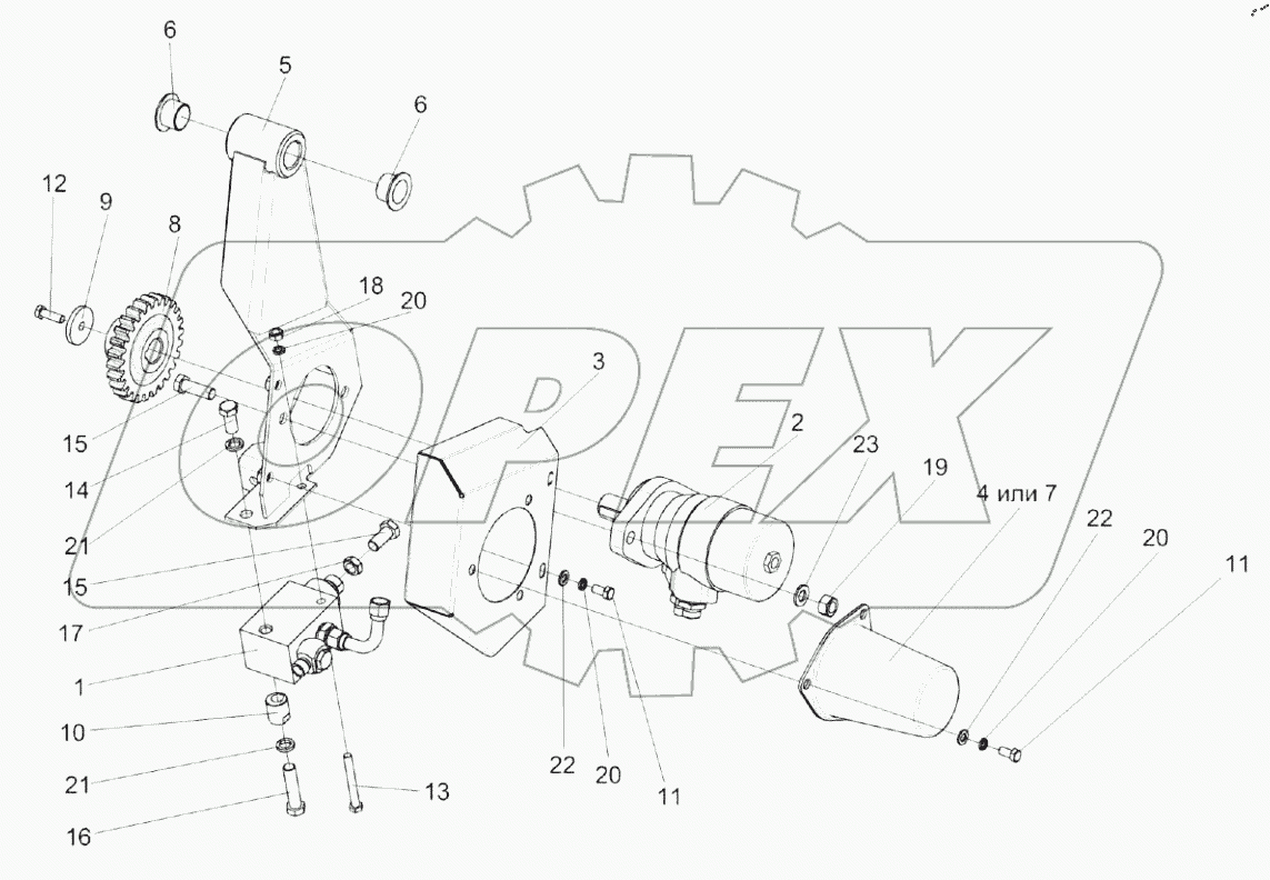  Гидрореверс КЗК-12-1804100