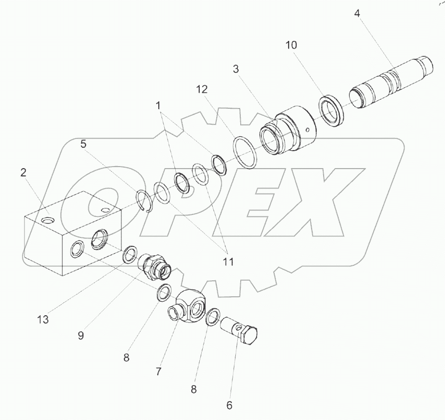  Гидроцилиндр КЗК-12-1790200А
