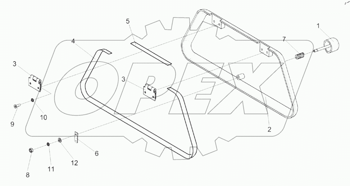  Крышка КЗК-12-0120530А