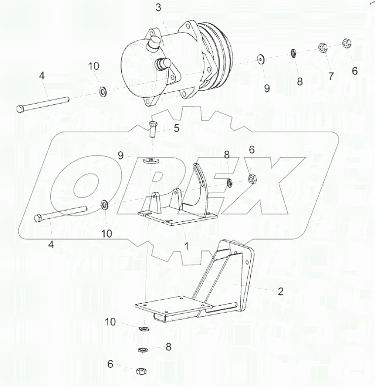  Компрессор КЗК-12-0113160А