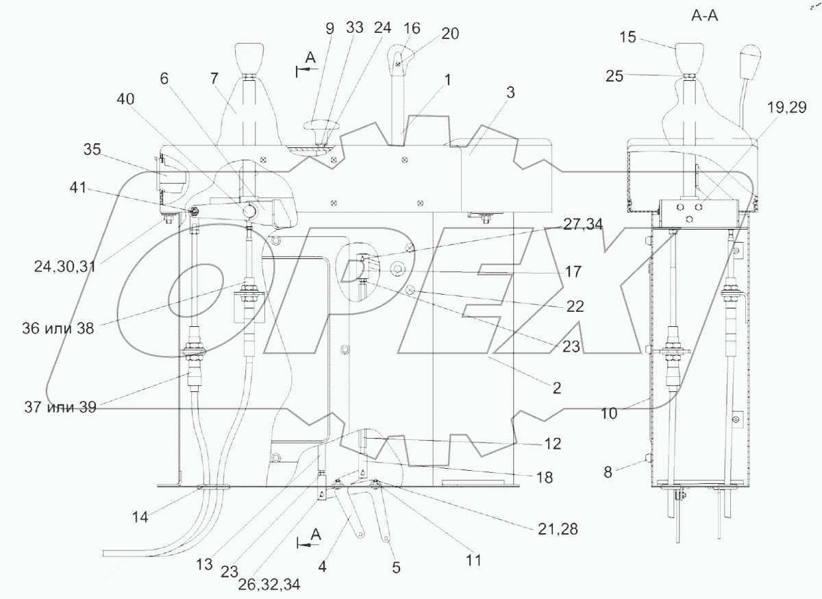  Пульт управления КЗК-12А-1-0119510
