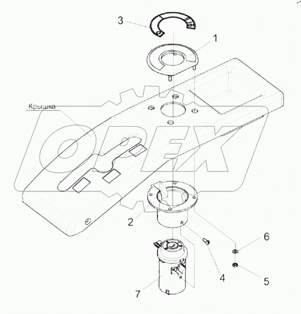  Установка выключателя зажигания КЗК-12-0122450
