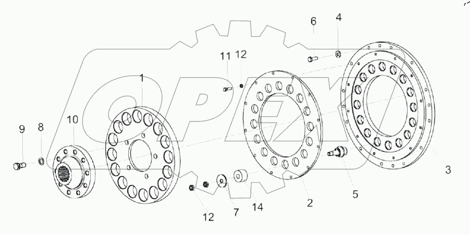  Установка муфты КЗК-12-16-0106020