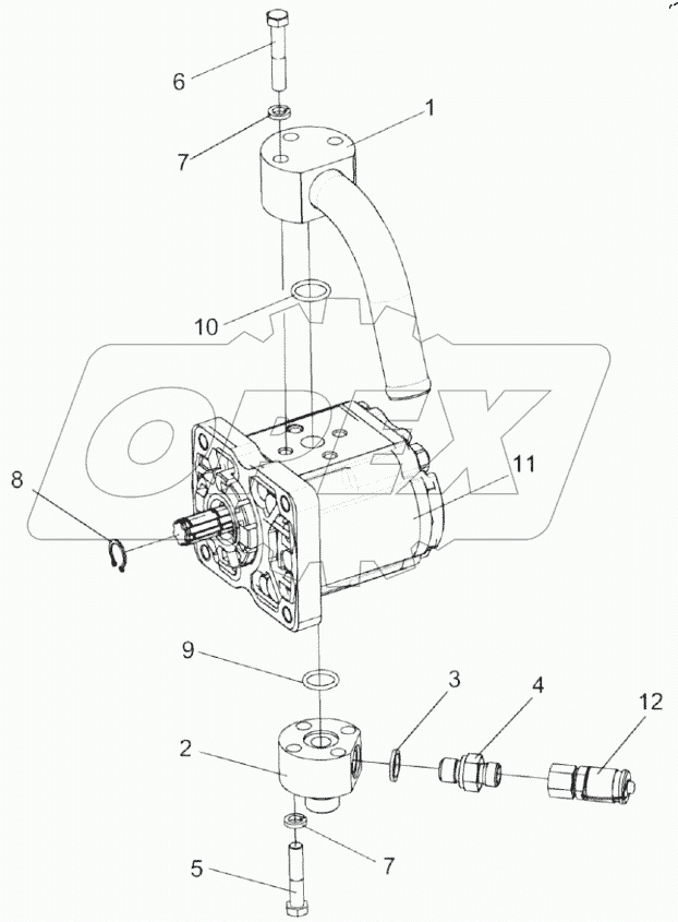  Насос КЗК-12-0602890