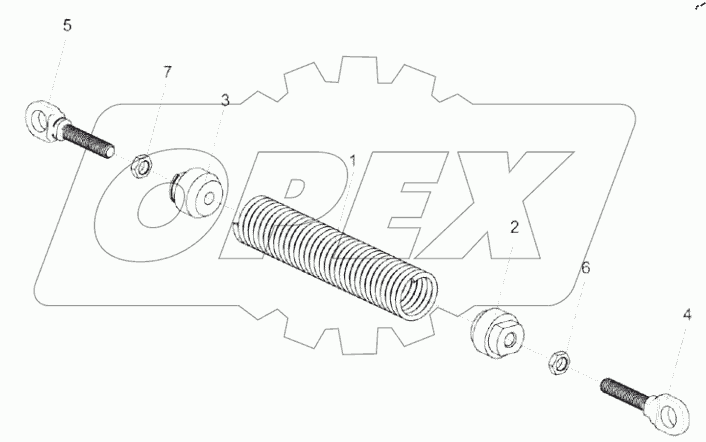  Пружина КЗС 0131210