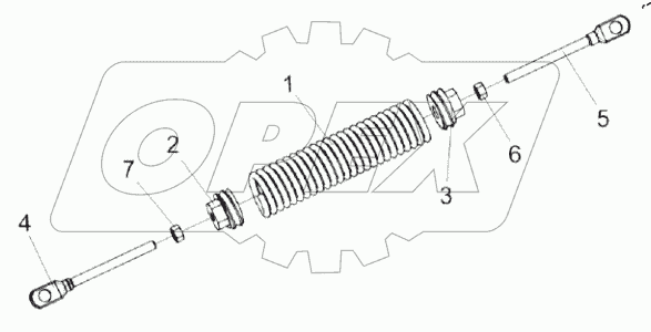  Пружина КЗК-12-3-0220050