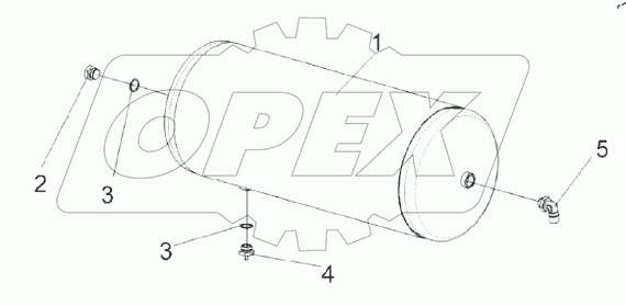  Ресивер КЗК-2-12-0800030