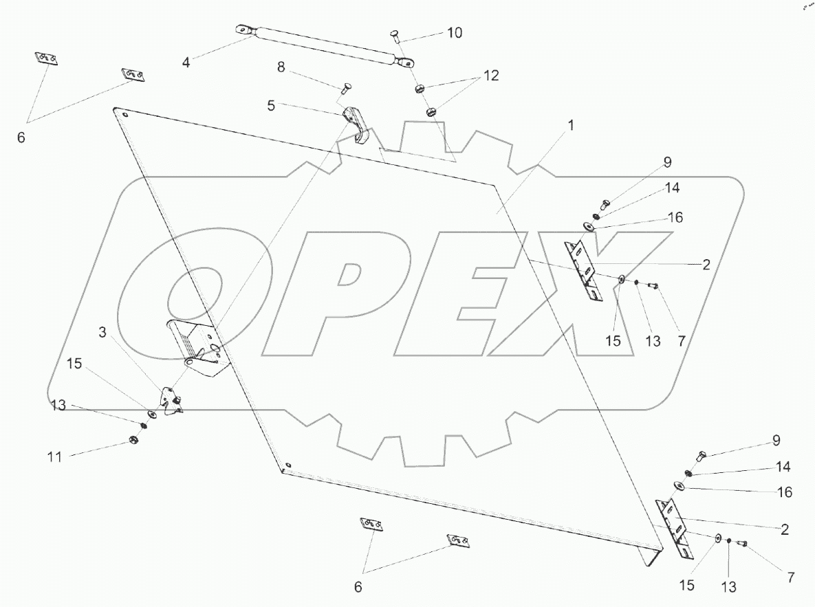  Установка крыши КЗК-12-0124000А