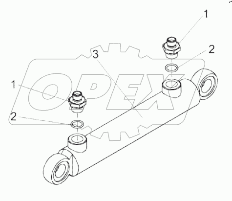  Гидроцилиндр КЗК-12-0602310