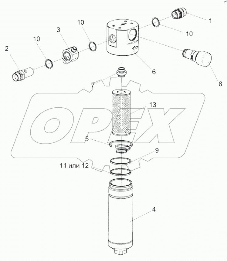  Фильтр напорный КЗК-12-0602620