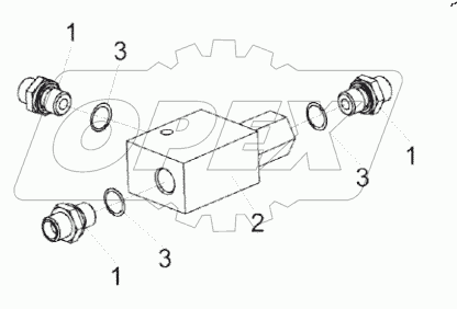  Коллектор КЗК-12-0602630