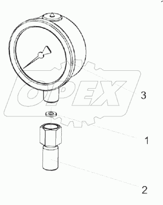  Манометр КЗК-12-0602810
