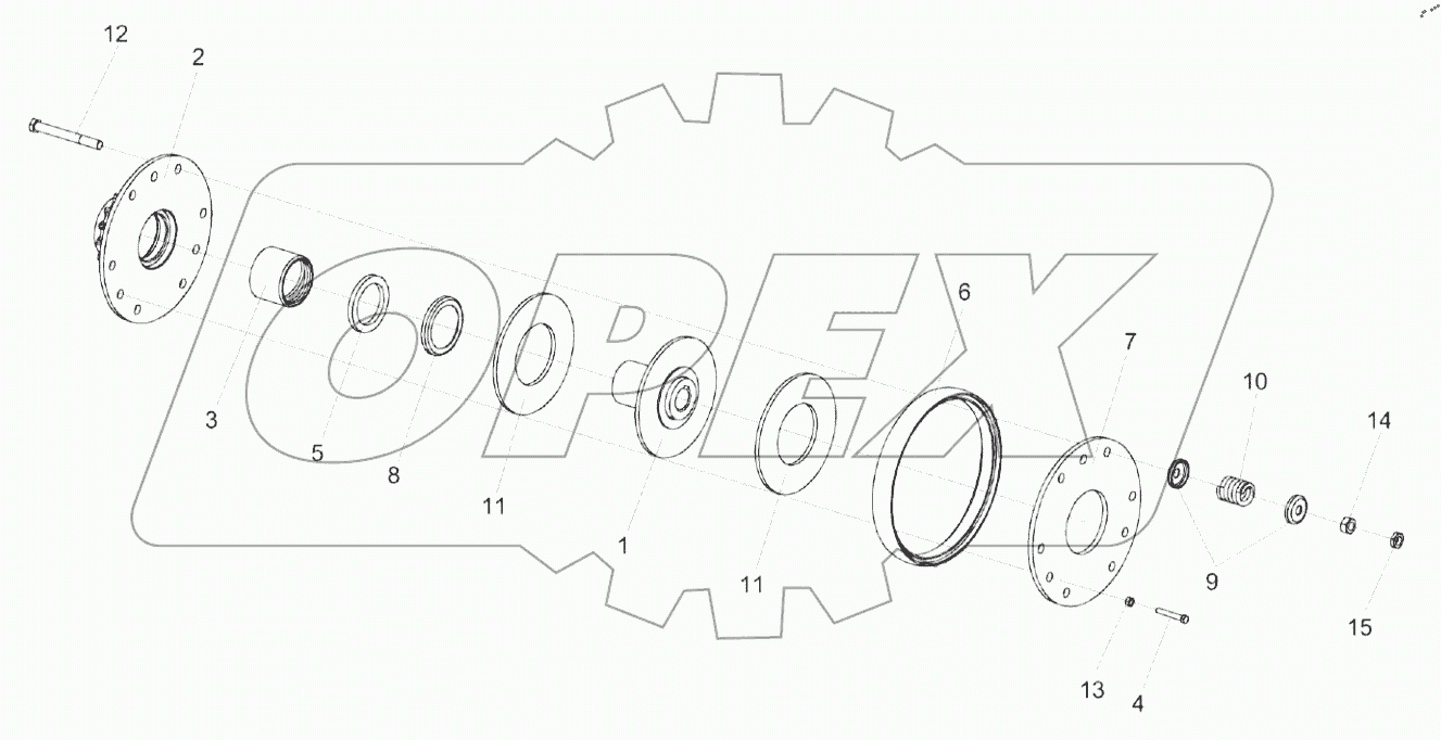  Муфта фрикционная КЗК 0219020Б-01