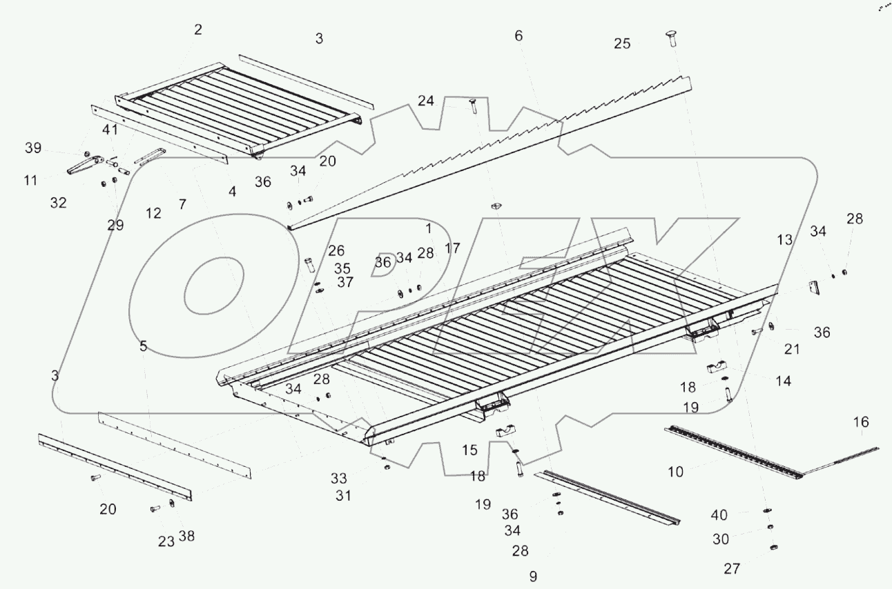  Доска стрясная КЗК-12-0280200