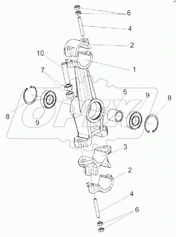  Рычаг КЗР 0202160Г