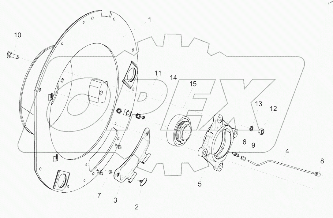  Фланец КЗК-12-0102750