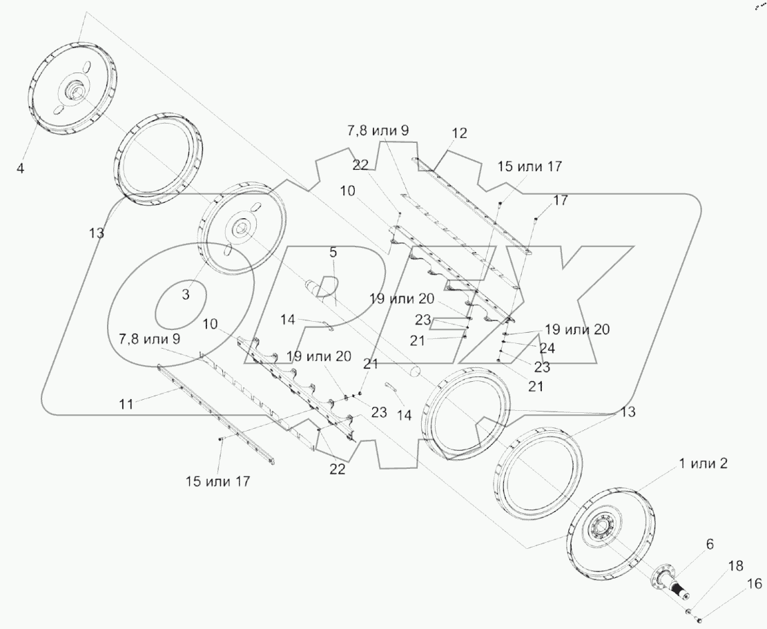  Барабан молотильный КЗК-12-0104100