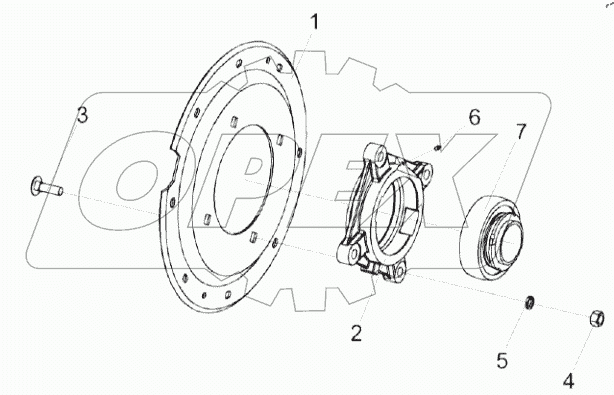  Фланец КЗК-10-0102070