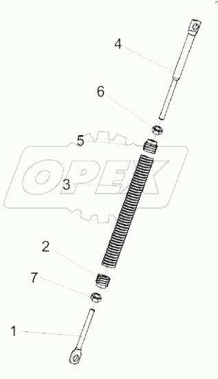  Пружина КЗК 0202840А