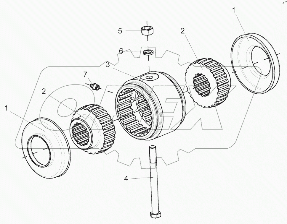  Муфта КВС-1-0107060