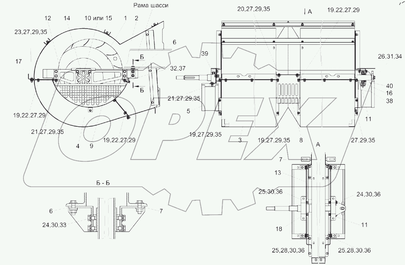  Вентилятор КЗК-10-0217000