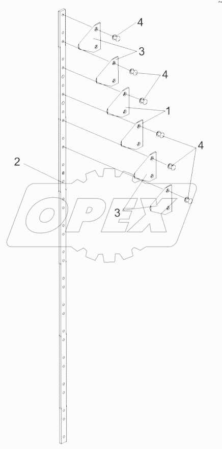  Ножи КЗР 1543050 и КЗР 1543050-01