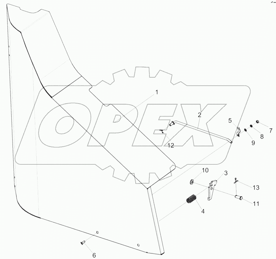  Ограждение КЗР 1540100