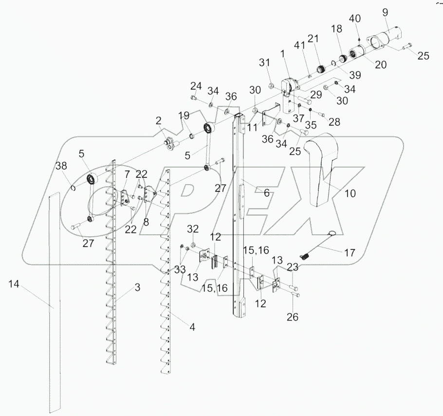  Делитель активный КЗР 1543000А-01 (зеркальное отражение)