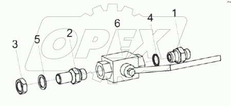  Кран КЗК-9-1542250