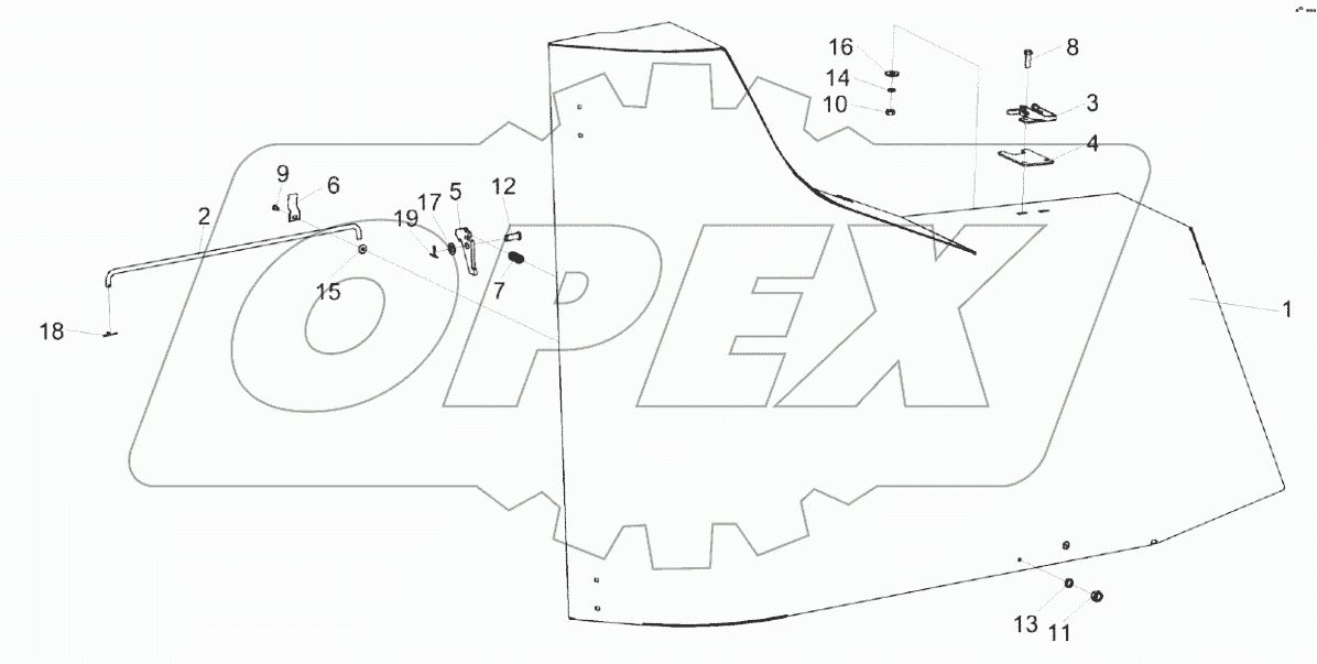  Ограждение КЗК-9-1540100А