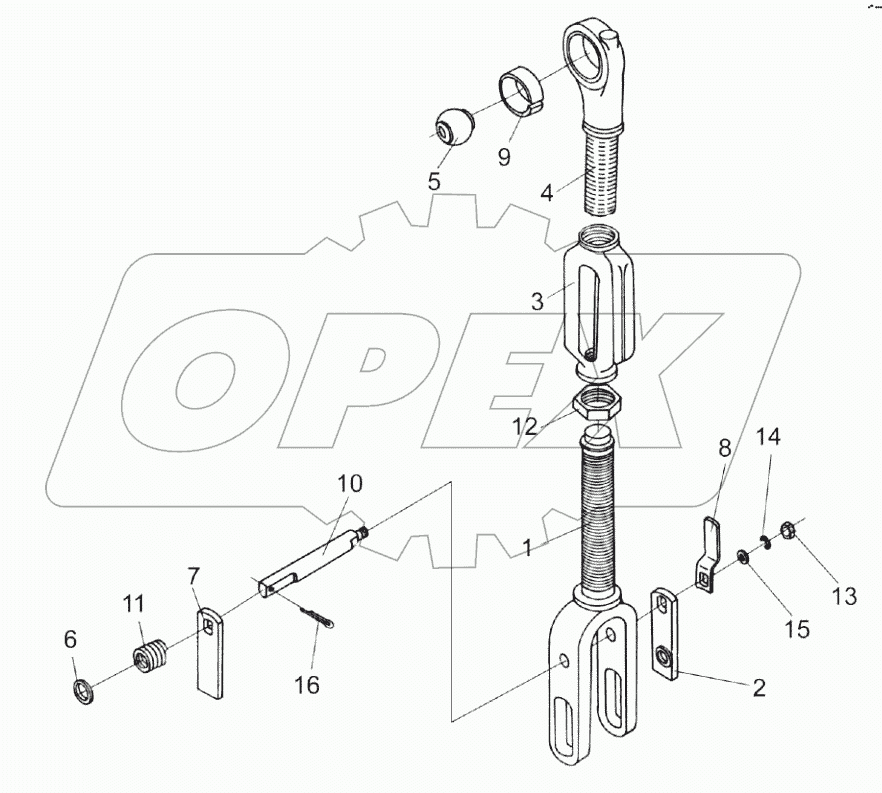  Раскос УЭС-7-0104180А