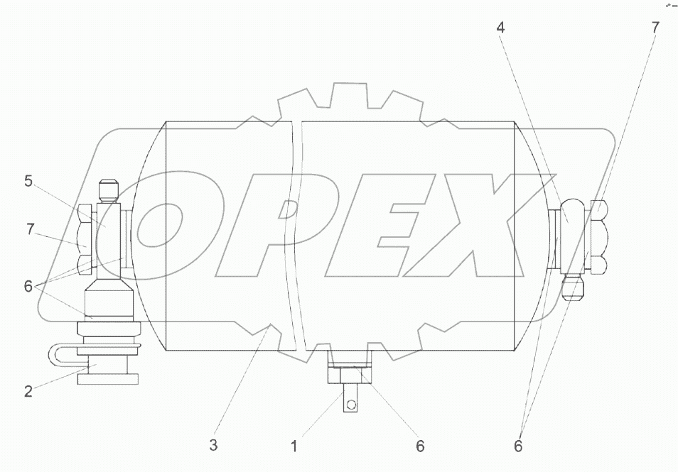  Ресивер УЭС-3-0800040