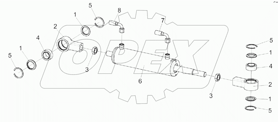  Гидроцилиндр УЭС-7-0602950