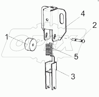  Фиксатор УЭС 0200800