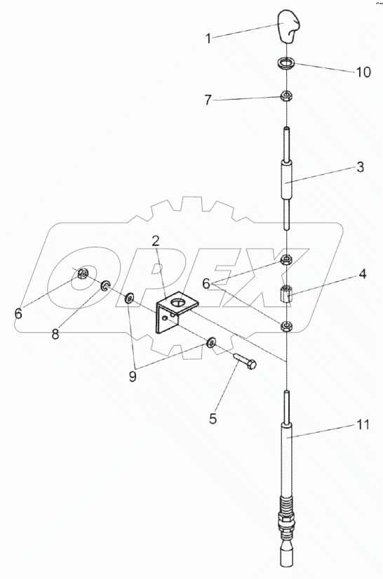  Привод остановки двигателя
