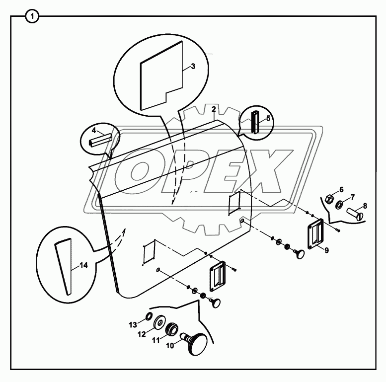 PANEL, ENGINE, RIGHT SIDE