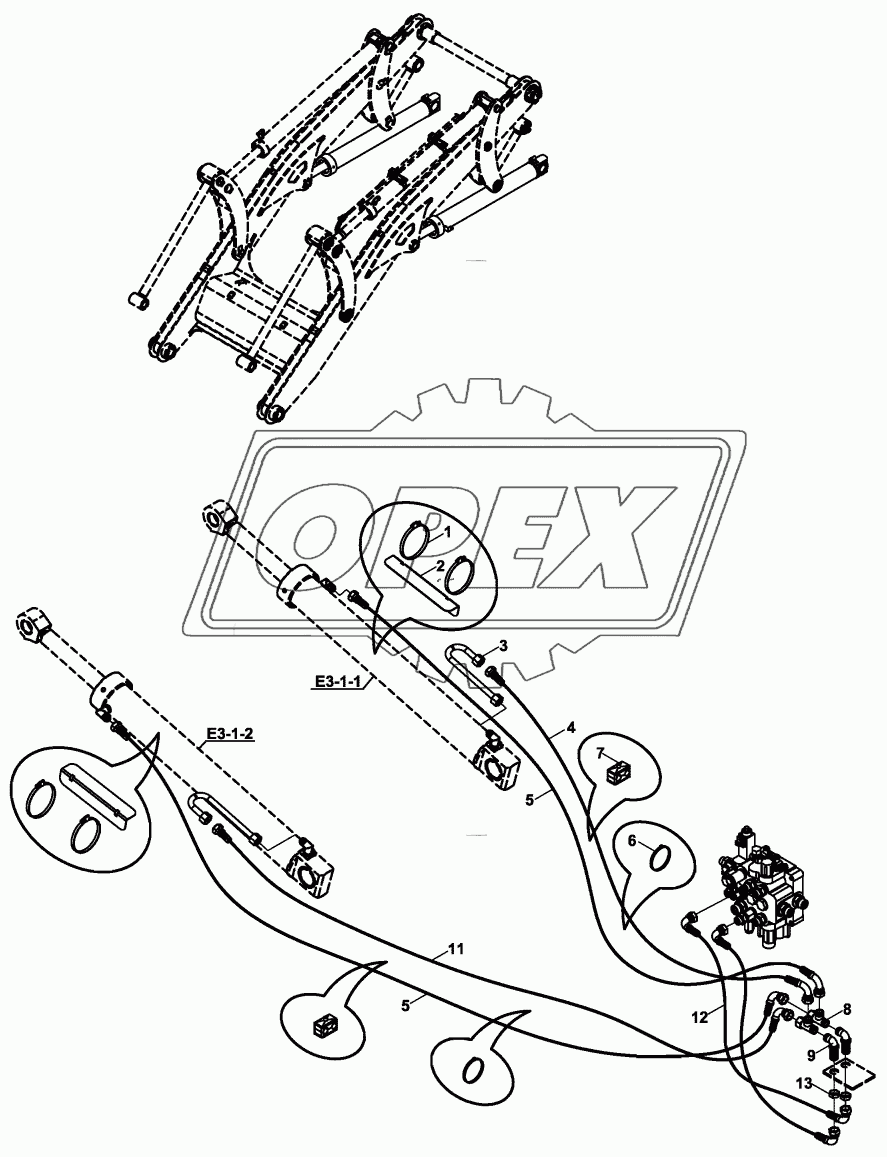 CIRCUIT, RAM, LIFT, LOADER 2