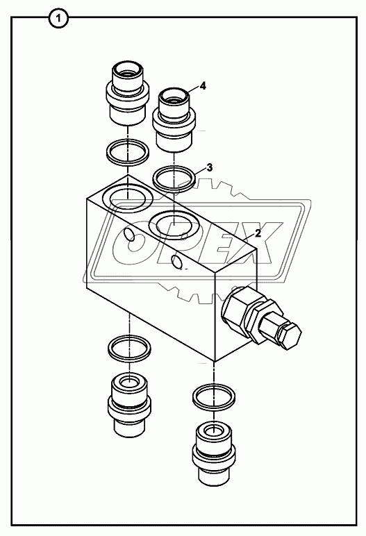 OVER CENTRE VALVE, STABILISER RAM