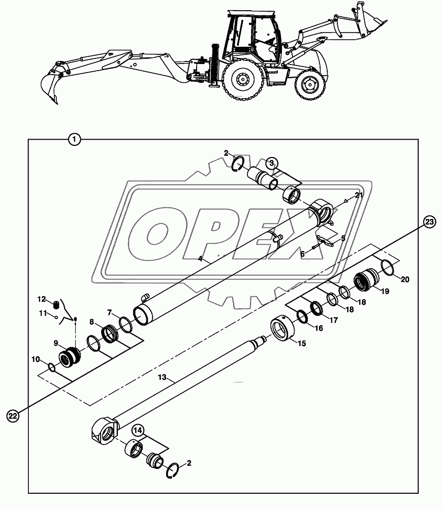 RAM, STABILISER, RIGHT 1