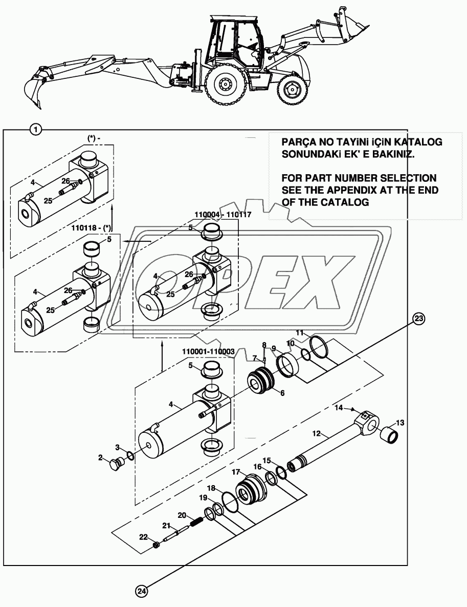 RAM, SLEW SWING (RIGHT - LEFT) 1