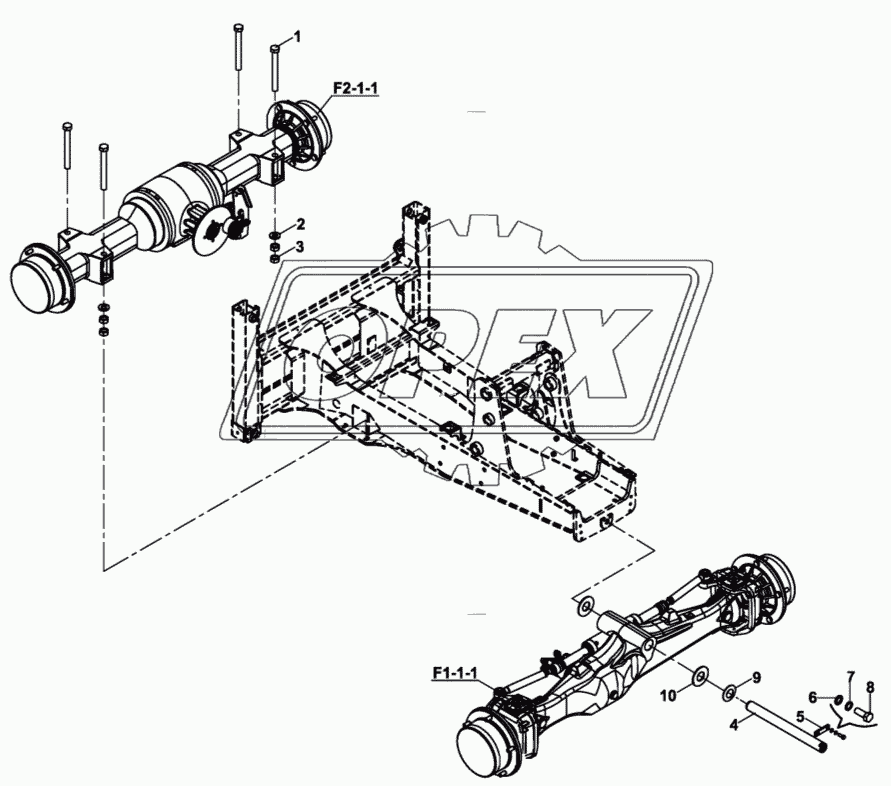 AXLE - CHASSIS MOUNTINGS