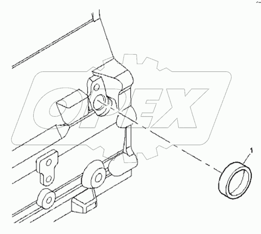 PICK-UP SENSOR, ENGINE 1104C-44T, RG38101