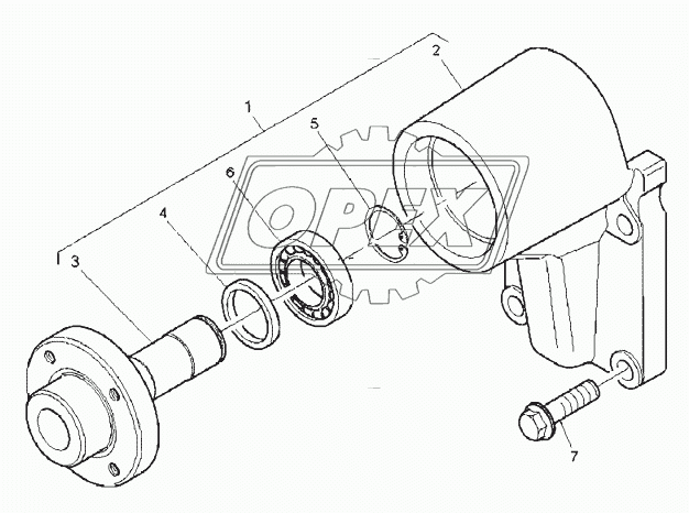 FAN DRIVE, ENGINE 1104C-44T, RG38101