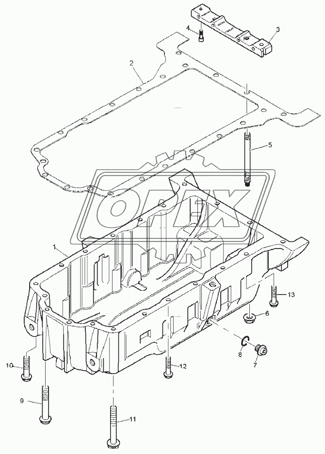 SUMP, ENGINE 1104C-44T, RG38101