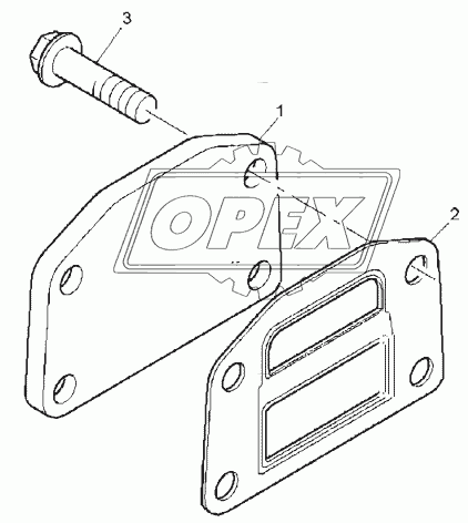 BLANKING PLATES, ENGINE 1104C-44T, RG38101