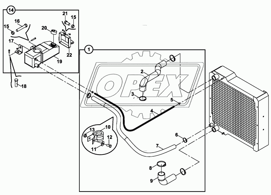 COOLING SYSTEM, ENGINE WATER