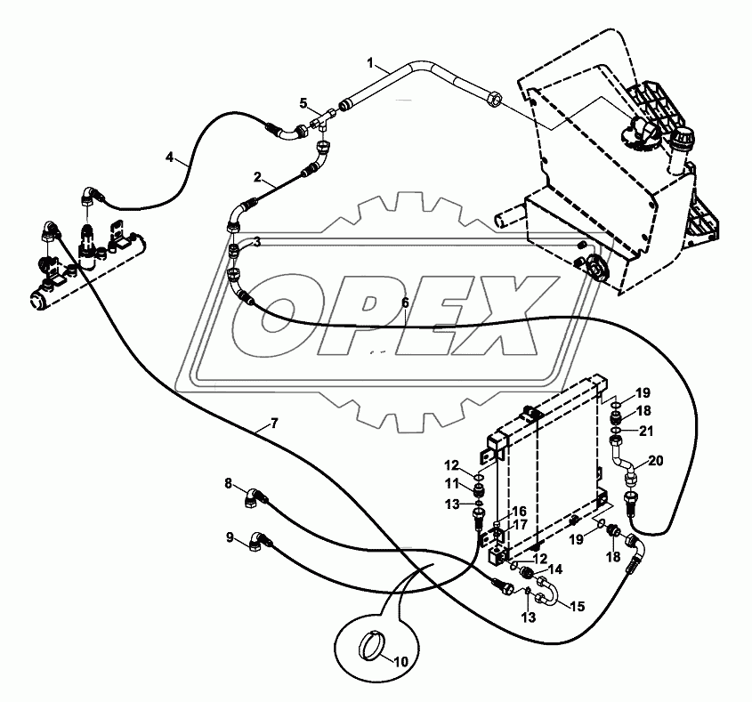 COOLING SYSTEM, HYDRAULIC AND TRANSMISSION OIL 1